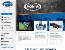 Tablet Screenshot of morryde.com